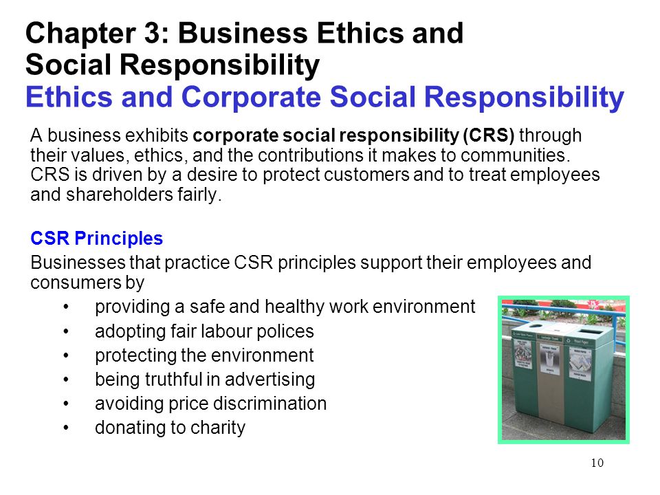 Conscious Capitalism vs. Corporate Social Responsibility